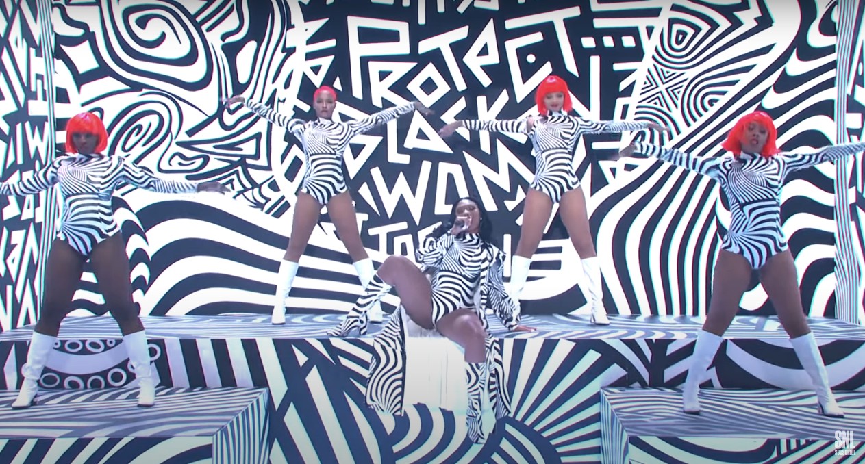 Występ Megan Thee Stallion w SNL to polityczna petarda